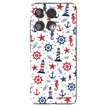 Picasee silikonski črni ovitek za Motorola Edge 60 5G - Sailor Vibes