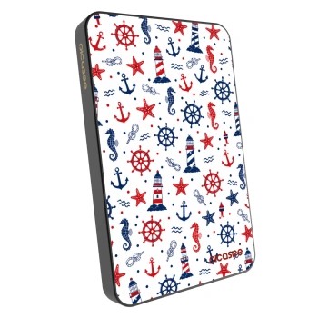 Prenosna baterija z MagSafe 5 000 mAh Siva - Sailor Vibes