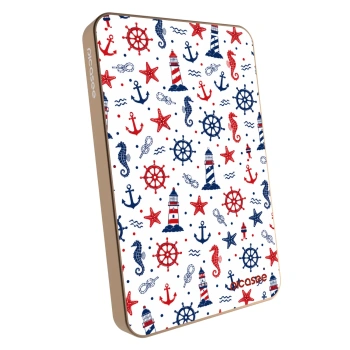 Prenosna baterija z MagSafe 5 000 mAh Zlati - Sailor Vibes