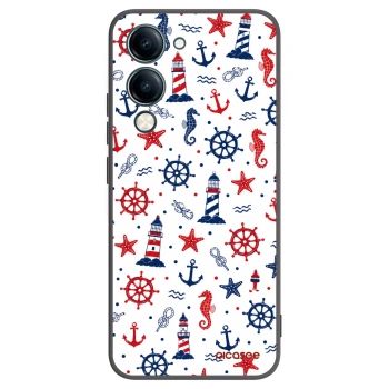 Picasee silikonski črni ovitek za Vivo Y29s 5G - Sailor Vibes