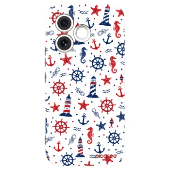 Picasee silikonski črni ovitek za Honor 600 Lite - Sailor Vibes