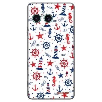Picasee silikonski črni ovitek za Sony Xperia 10 VII - Sailor Vibes