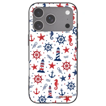 Picasee silikonski črni ovitek za Apple iPhone 18 Pro - Sailor Vibes