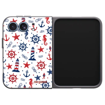 Picasee silikonski črni ovitek za Apple iPhone Duo - Sailor Vibes