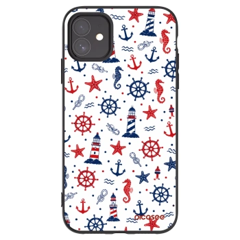 Picasee silikonski črni ovitek za Apple iPhone 11 - Sailor Vibes
