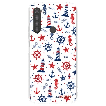 Picasee silikonski prozorni ovitek za Xiaomi Redmi Note 8 - Sailor Vibes