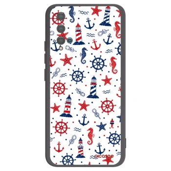 Picasee silikonski črni ovitek za Huawei Nova 5T - Sailor Vibes