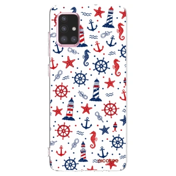 Picasee silikonski prozorni ovitek za Samsung Galaxy A71 A715F - Sailor Vibes