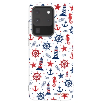 Picasee silikonski prozorni ovitek za Samsung Galaxy S20 Ultra 5G G988F - Sailor Vibes