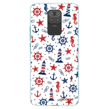 Picasee silikonski črni ovitek za Xiaomi Redmi Note 9 - Sailor Vibes