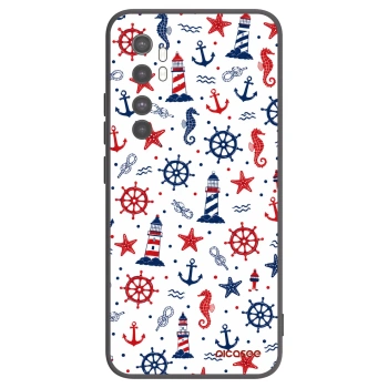 Picasee silikonski črni ovitek za Xiaomi Mi Note 10 Lite - Sailor Vibes