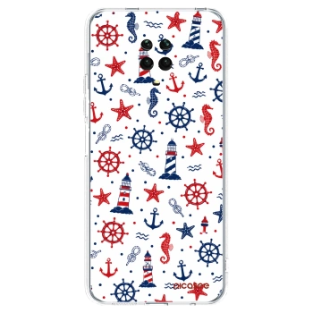 Picasee silikonski prozorni ovitek za Xiaomi Redmi Note 9S - Sailor Vibes