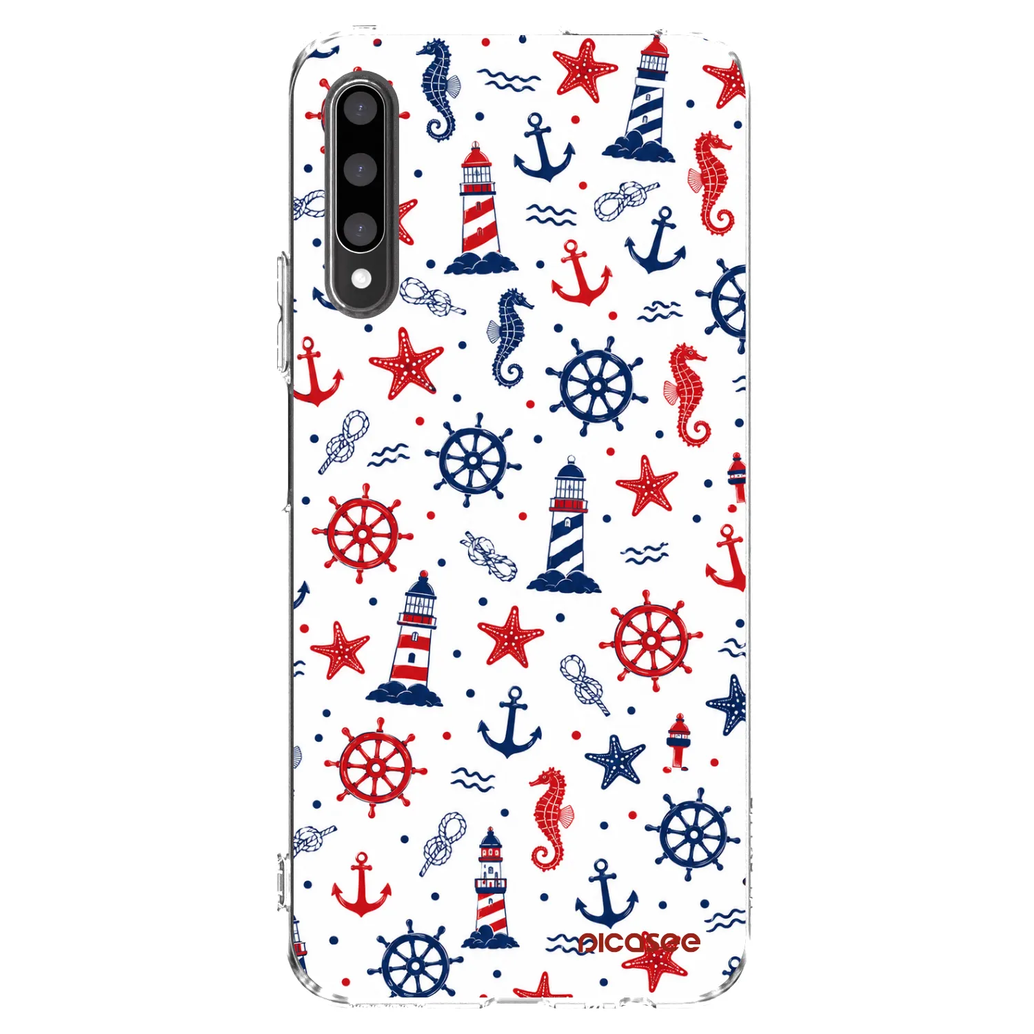 Picasee silikonski prozorni ovitek za Honor 9X Pro - Sailor Vibes
