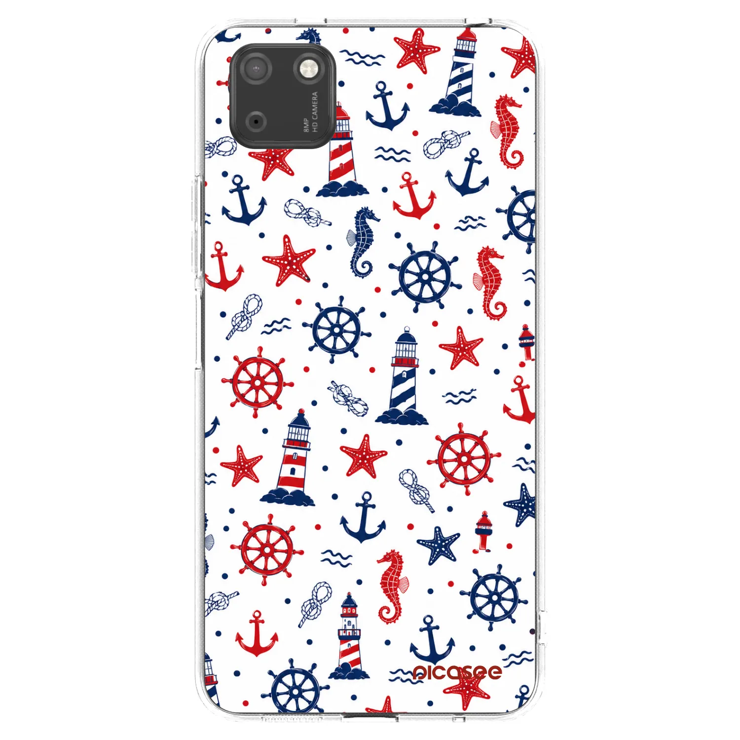 Picasee silikonski prozorni ovitek za Huawei Y5P - Sailor Vibes