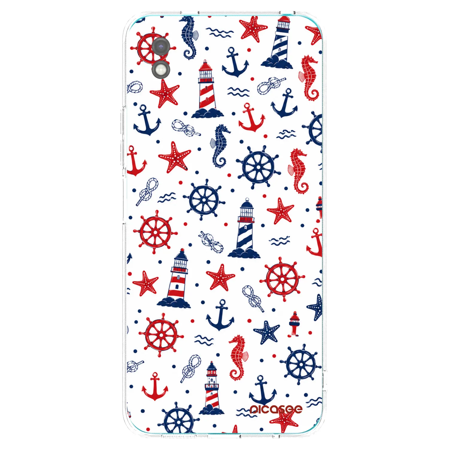 Picasee silikonski črni ovitek za Xiaomi Redmi 9A - Sailor Vibes