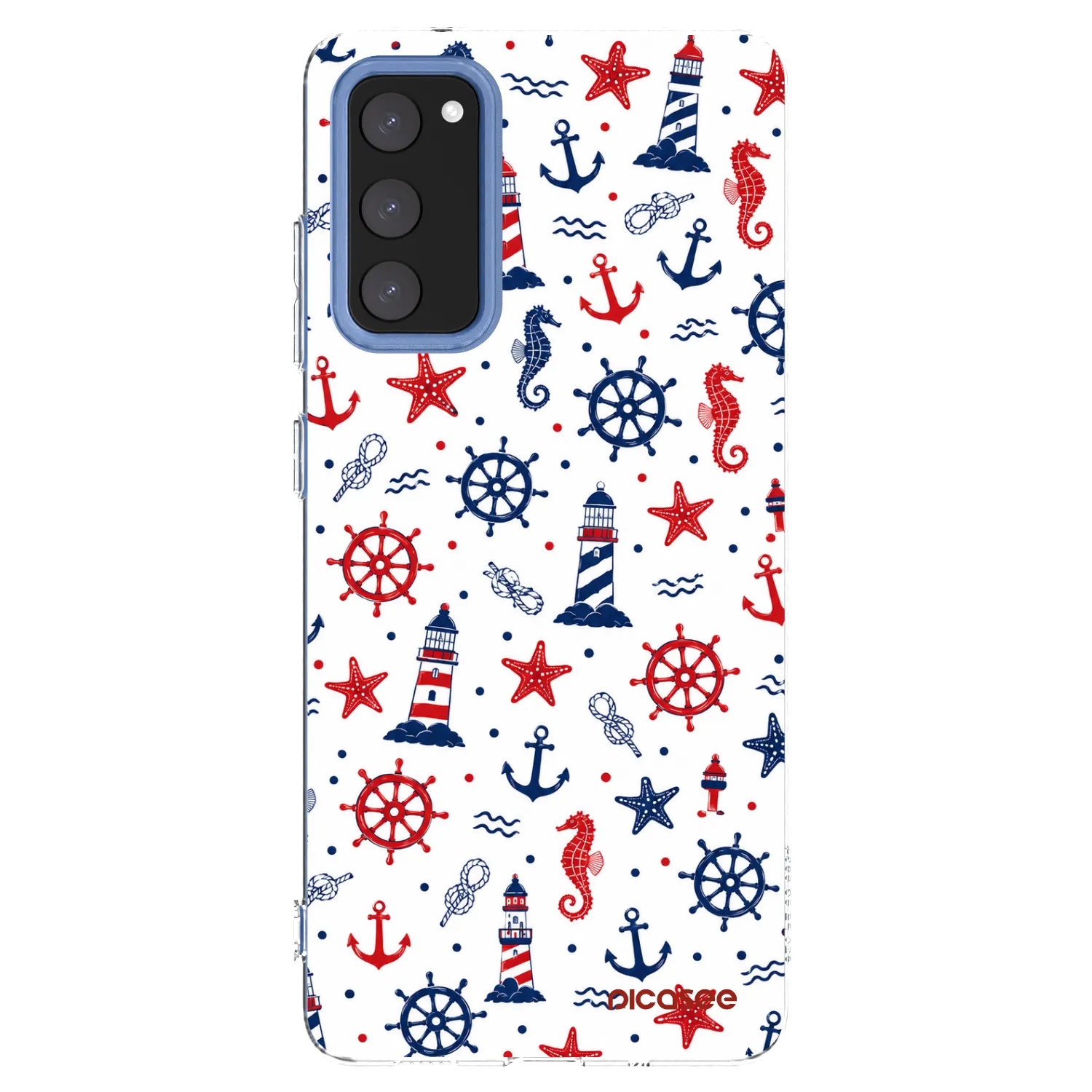 Picasee silikonski prozorni ovitek za Samsung Galaxy S20 FE - Sailor Vibes