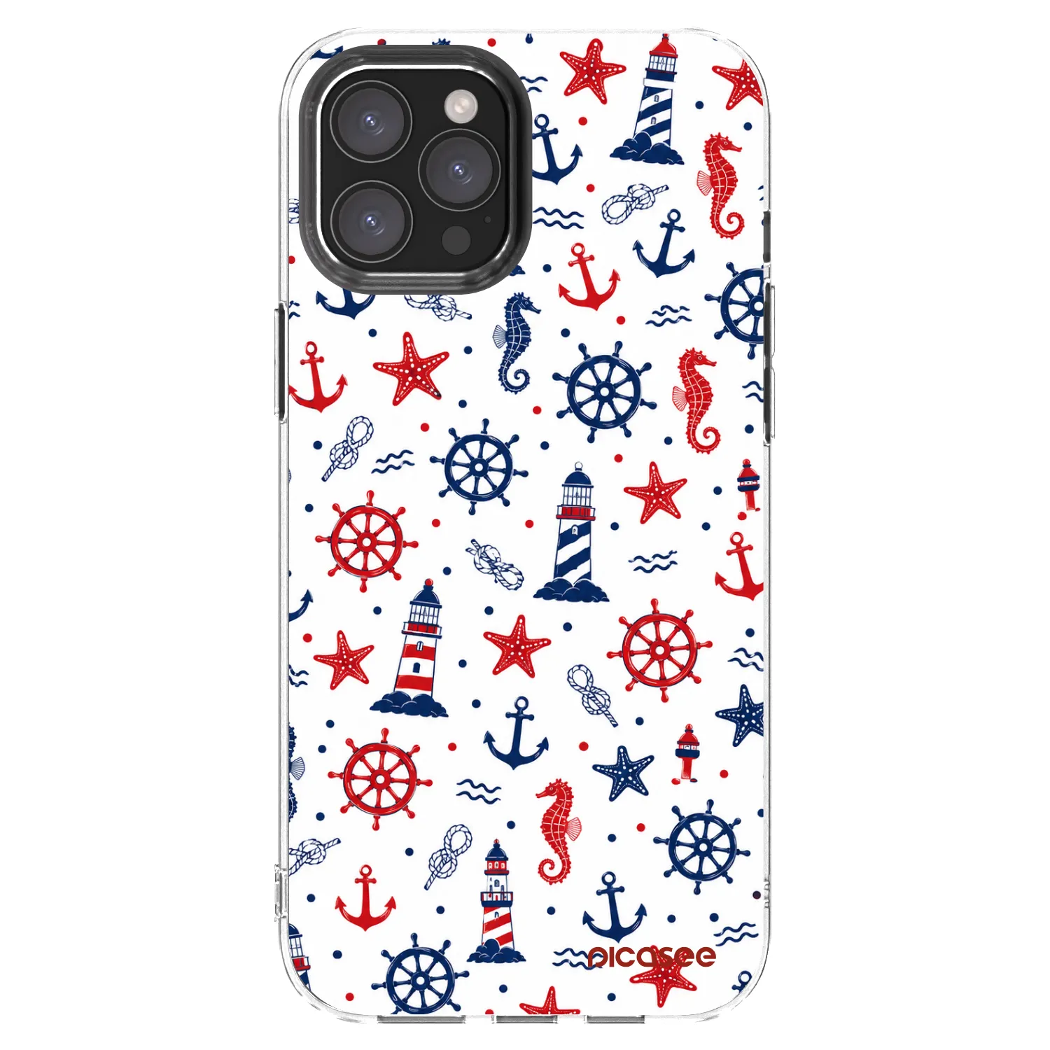 Picasee silikonski prozorni ovitek za Apple iPhone 12 Pro Max - Sailor Vibes