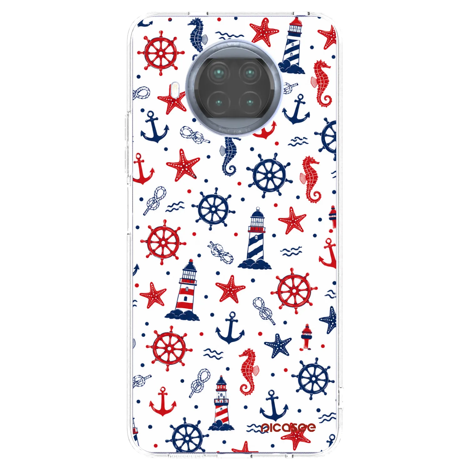 Picasee silikonski prozorni ovitek za Xiaomi Mi 10T Lite - Sailor Vibes