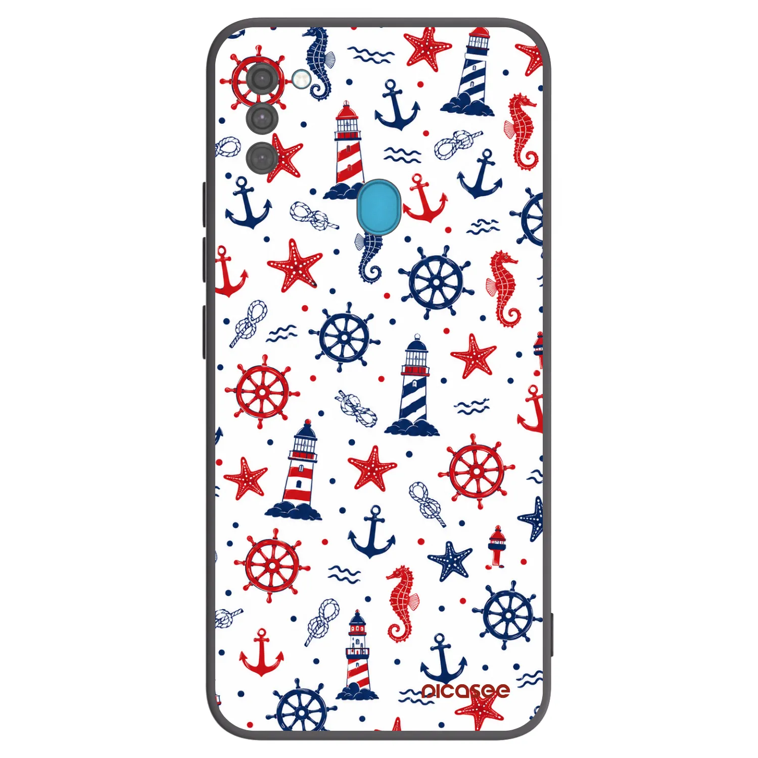 Picasee silikonski črni ovitek za Samsung Galaxy M11 - Sailor Vibes