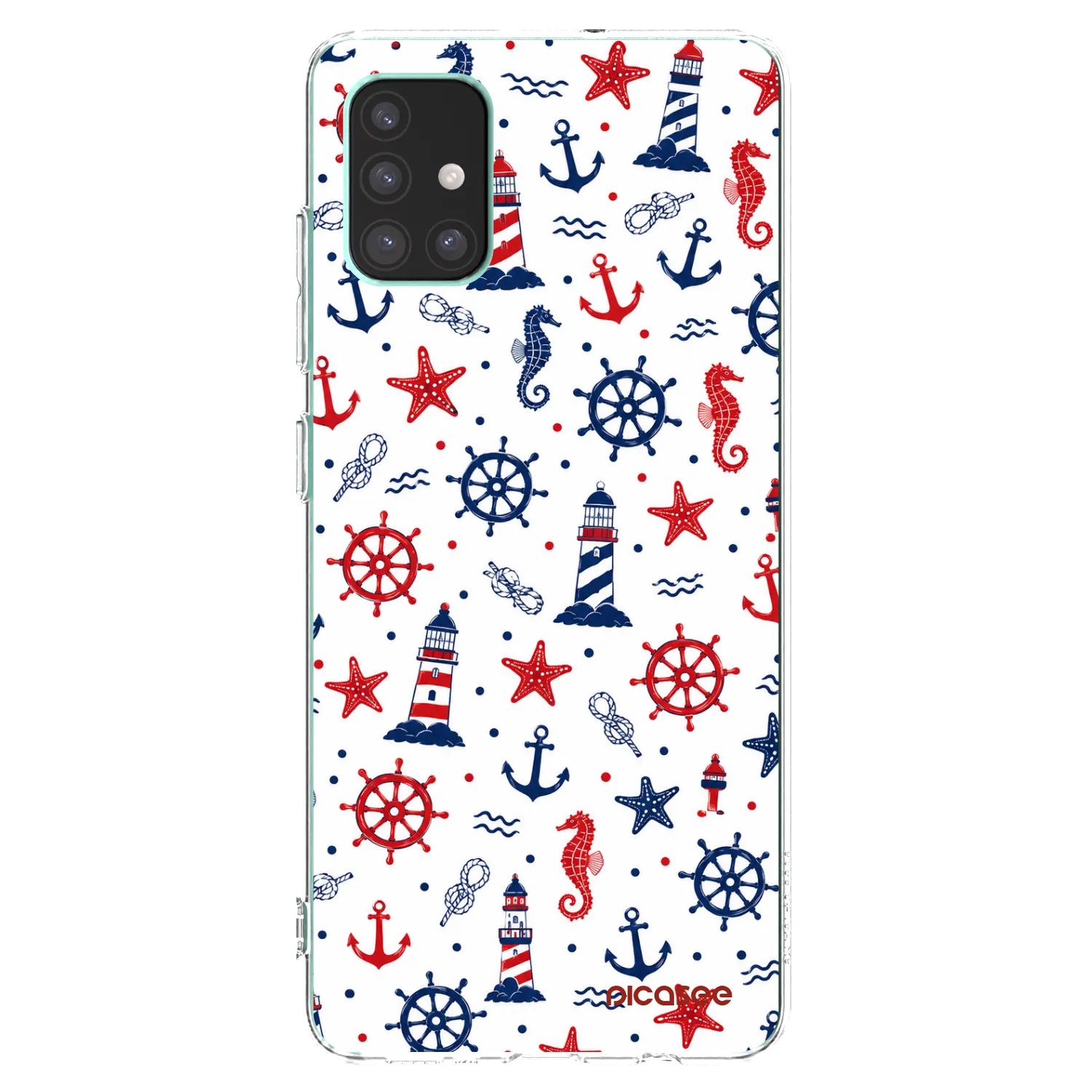 Picasee silikonski prozorni ovitek za Samsung Galaxy M51 M515F - Sailor Vibes