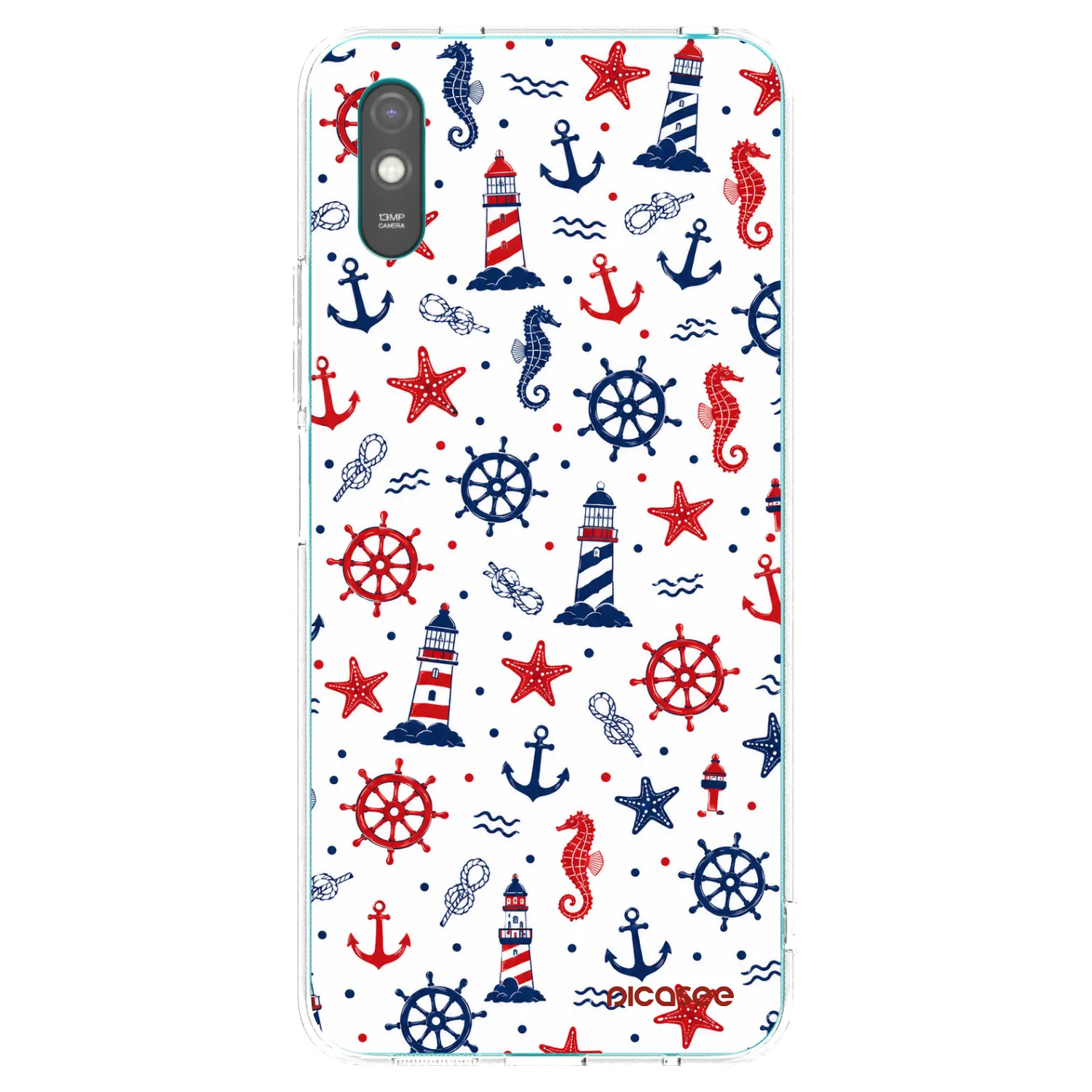 Picasee silikonski prozorni ovitek za Xiaomi Redmi 9AT - Sailor Vibes