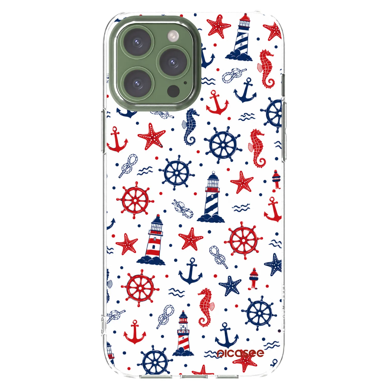 Picasee silikonski prozorni ovitek za Apple iPhone 13 Pro Max - Sailor Vibes