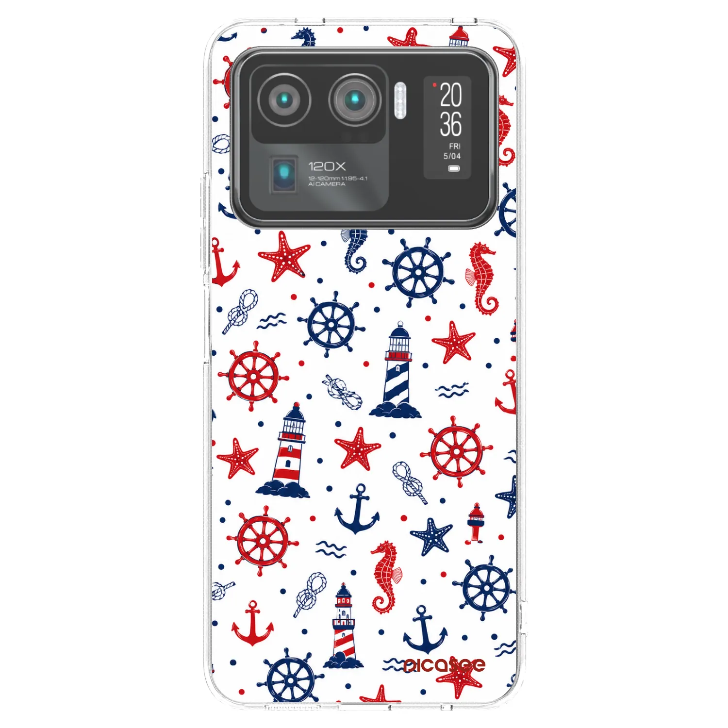 Picasee silikonski prozorni ovitek za Xiaomi Mi 11 Ultra - Sailor Vibes