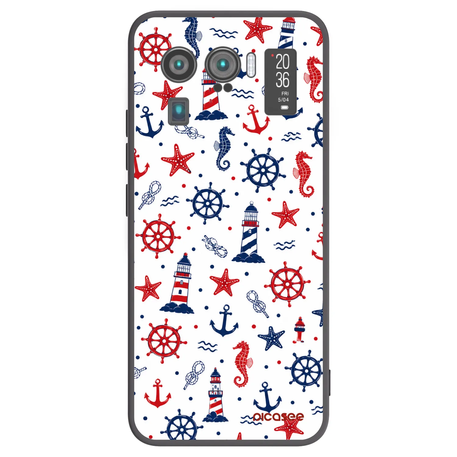 Picasee silikonski črni ovitek za Xiaomi Mi 11 Ultra - Sailor Vibes