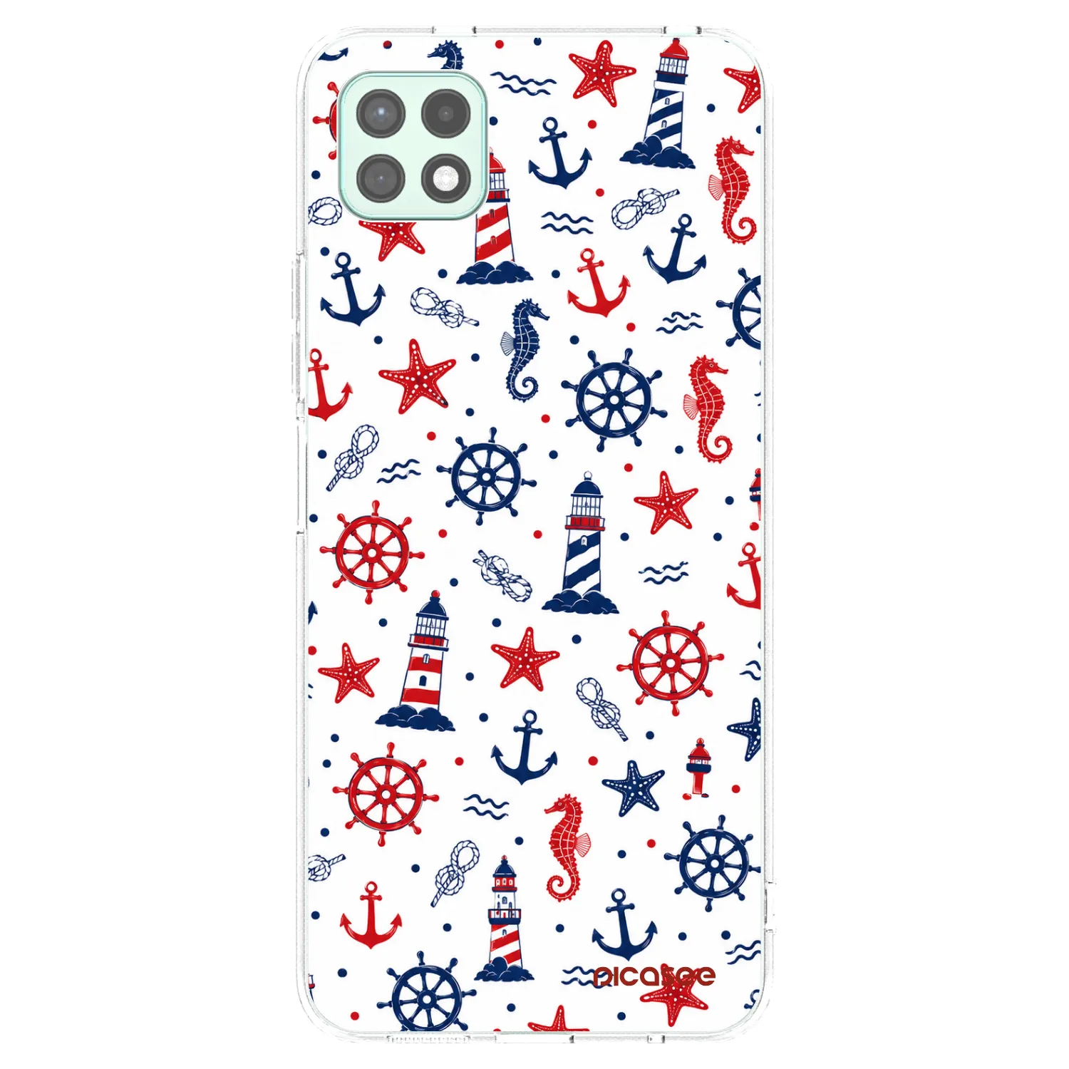 Picasee silikonski prozorni ovitek za Samsung Galaxy A22 A226B 5G - Sailor Vibes
