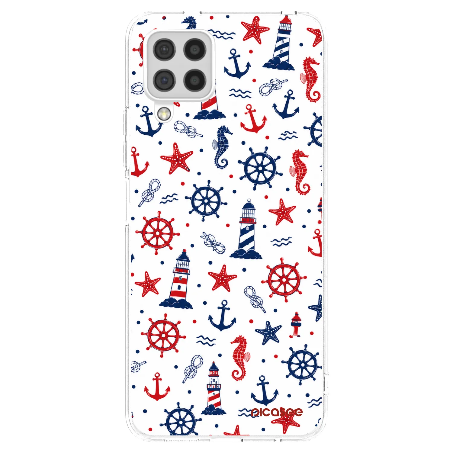 Picasee silikonski prozorni ovitek za Samsung Galaxy A22 A225F 4G - Sailor Vibes