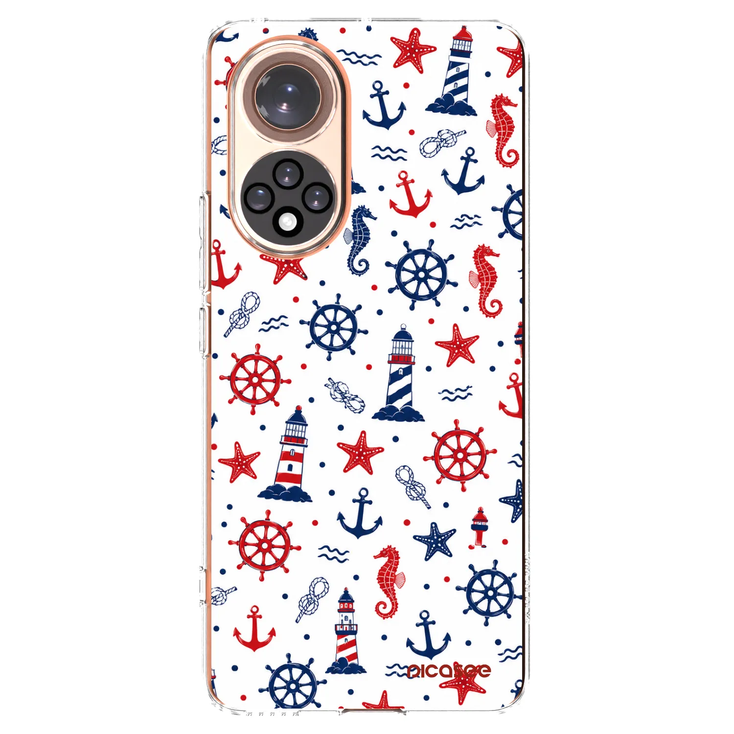 Picasee silikonski prozorni ovitek za Honor 50 5G - Sailor Vibes
