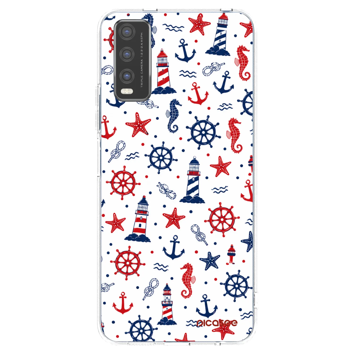 Picasee silikonski prozorni ovitek za Vivo Y20s - Sailor Vibes