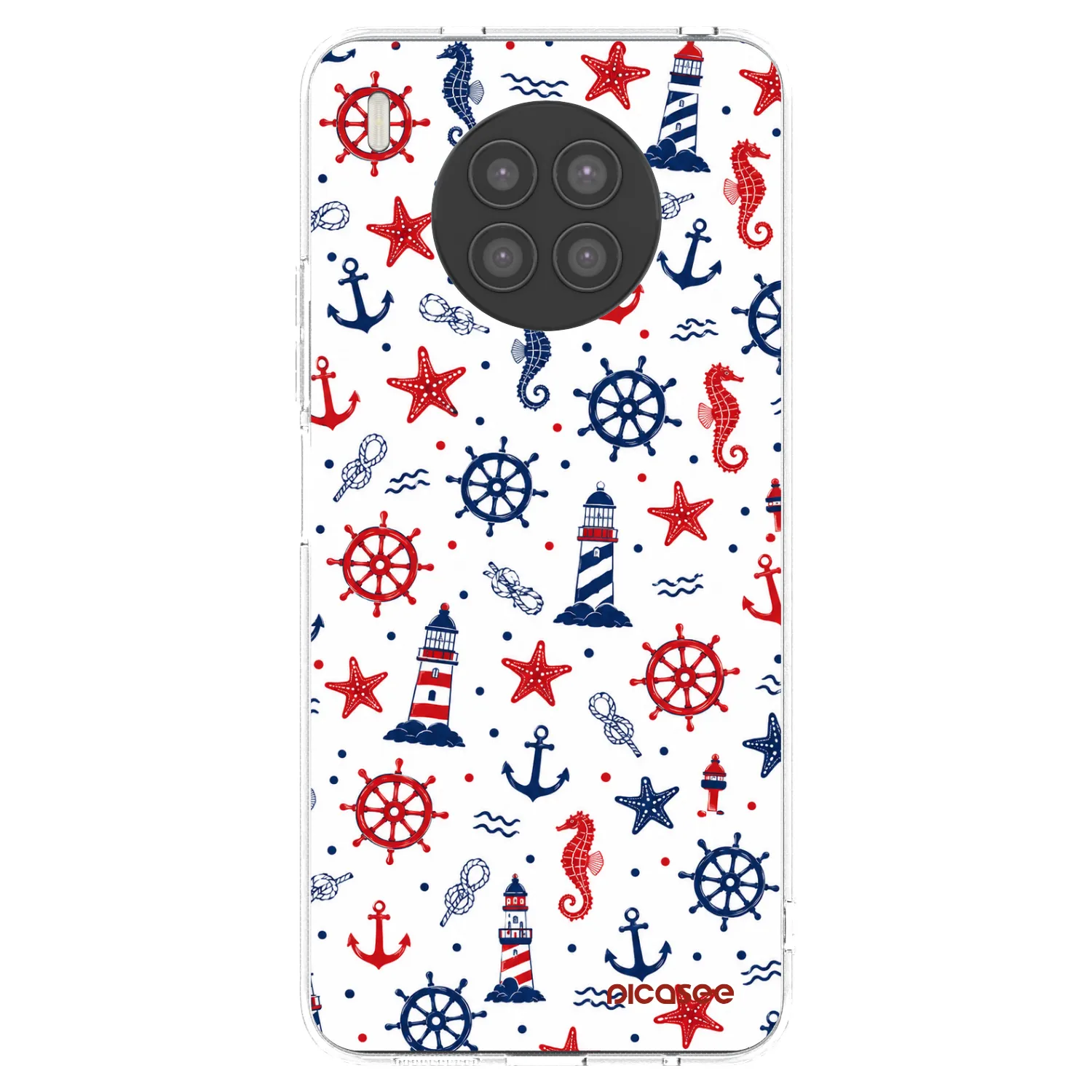 Picasee silikonski prozorni ovitek za Huawei Nova 8i - Sailor Vibes