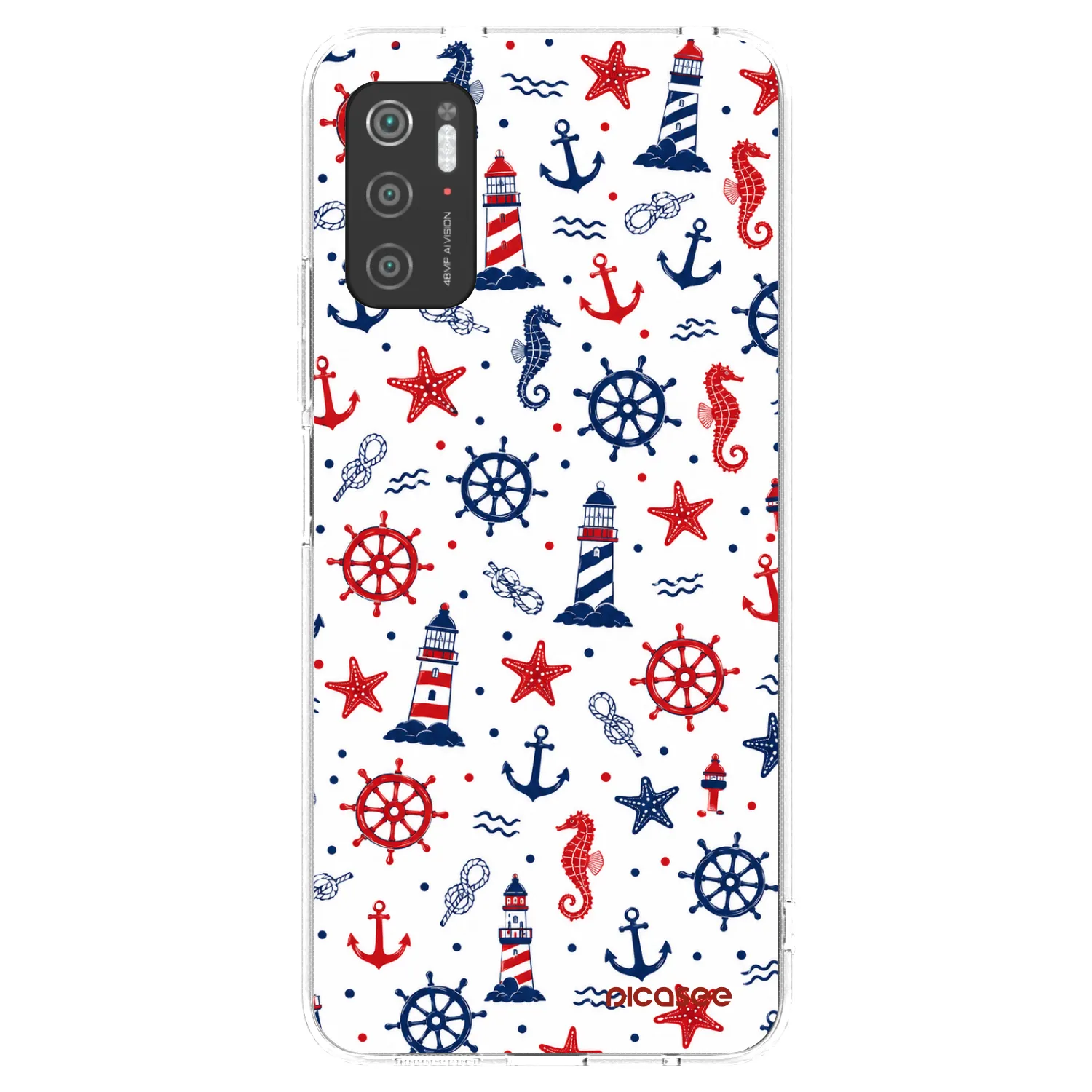 Picasee silikonski prozorni ovitek za Xiaomi Poco M3 Pro 5G - Sailor Vibes