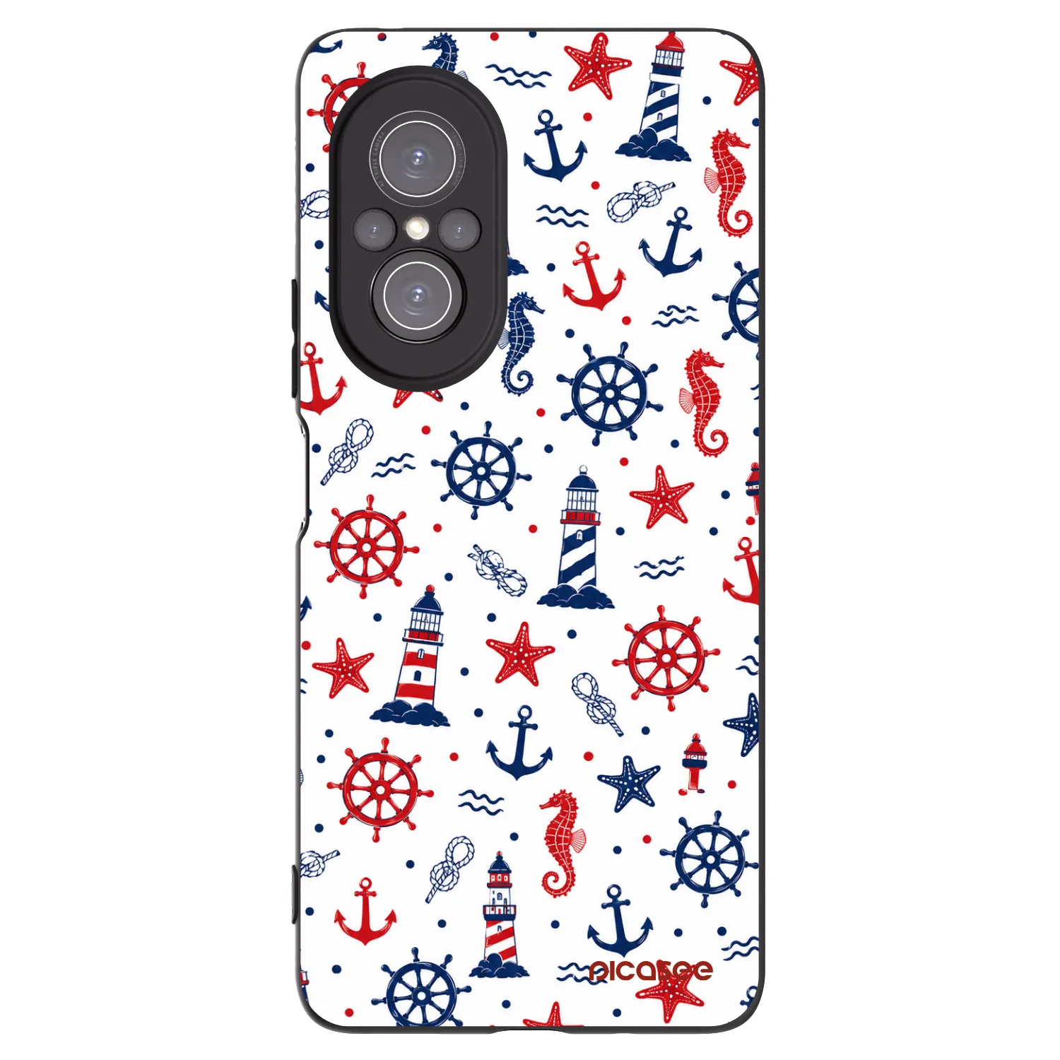 Picasee silikonski črni ovitek za Huawei Nova 9 SE - Sailor Vibes