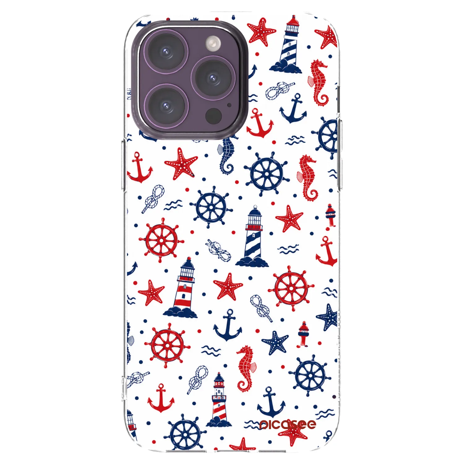 Picasee silikonski prozorni ovitek za Apple iPhone 14 Pro Max - Sailor Vibes