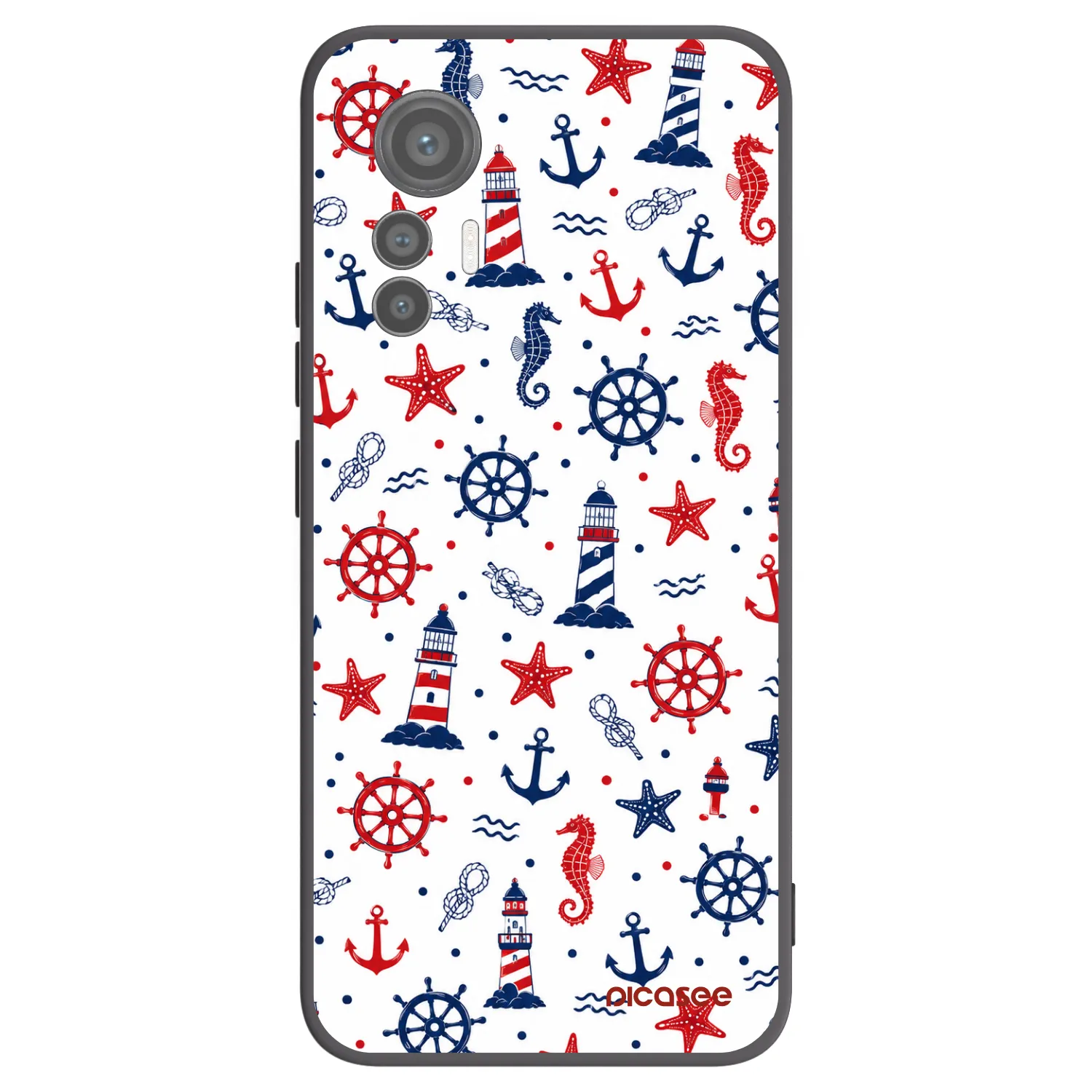 Picasee silikonski črni ovitek za Xiaomi 12 Lite - Sailor Vibes