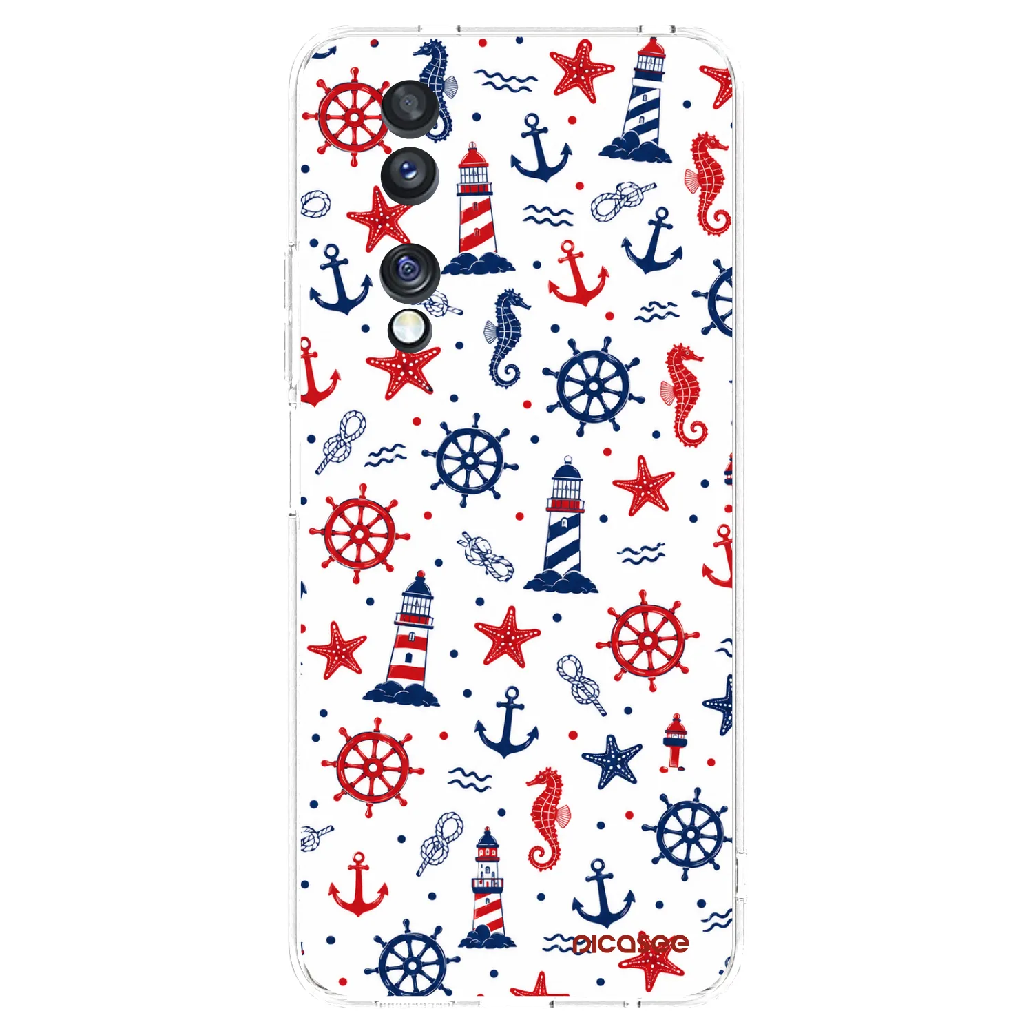 Picasee silikonski prozorni ovitek za Honor 70 - Sailor Vibes