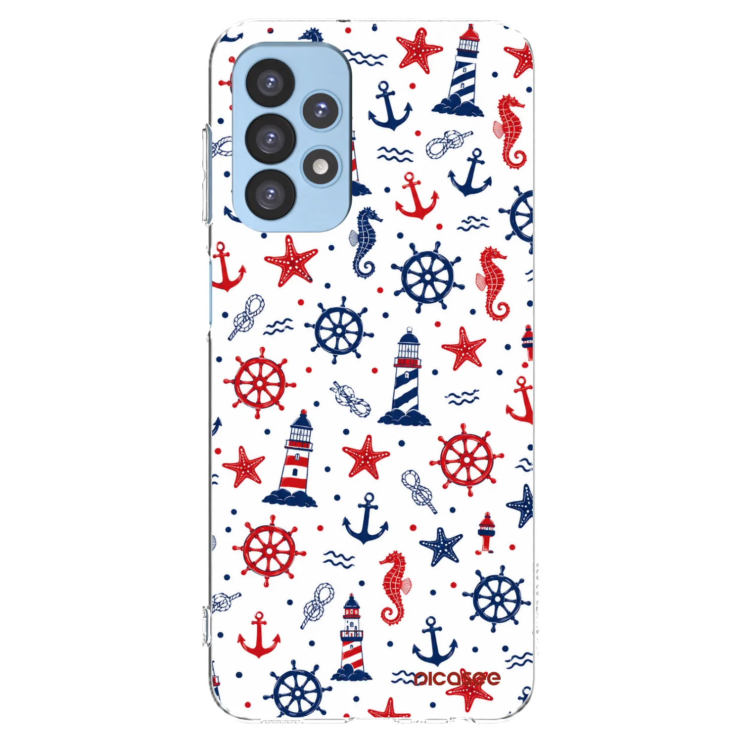 Picasee silikonski prozorni ovitek za Samsung Galaxy A23 A235F 4G - Sailor Vibes