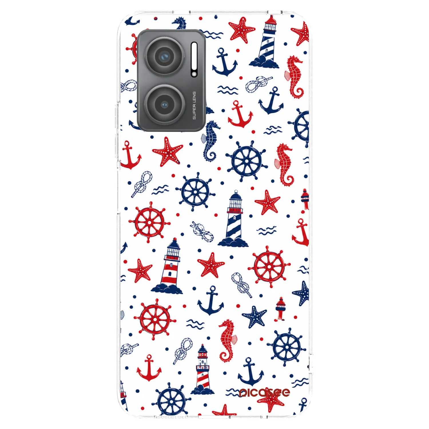 Picasee silikonski prozorni ovitek za Xiaomi Redmi 10 5G - Sailor Vibes