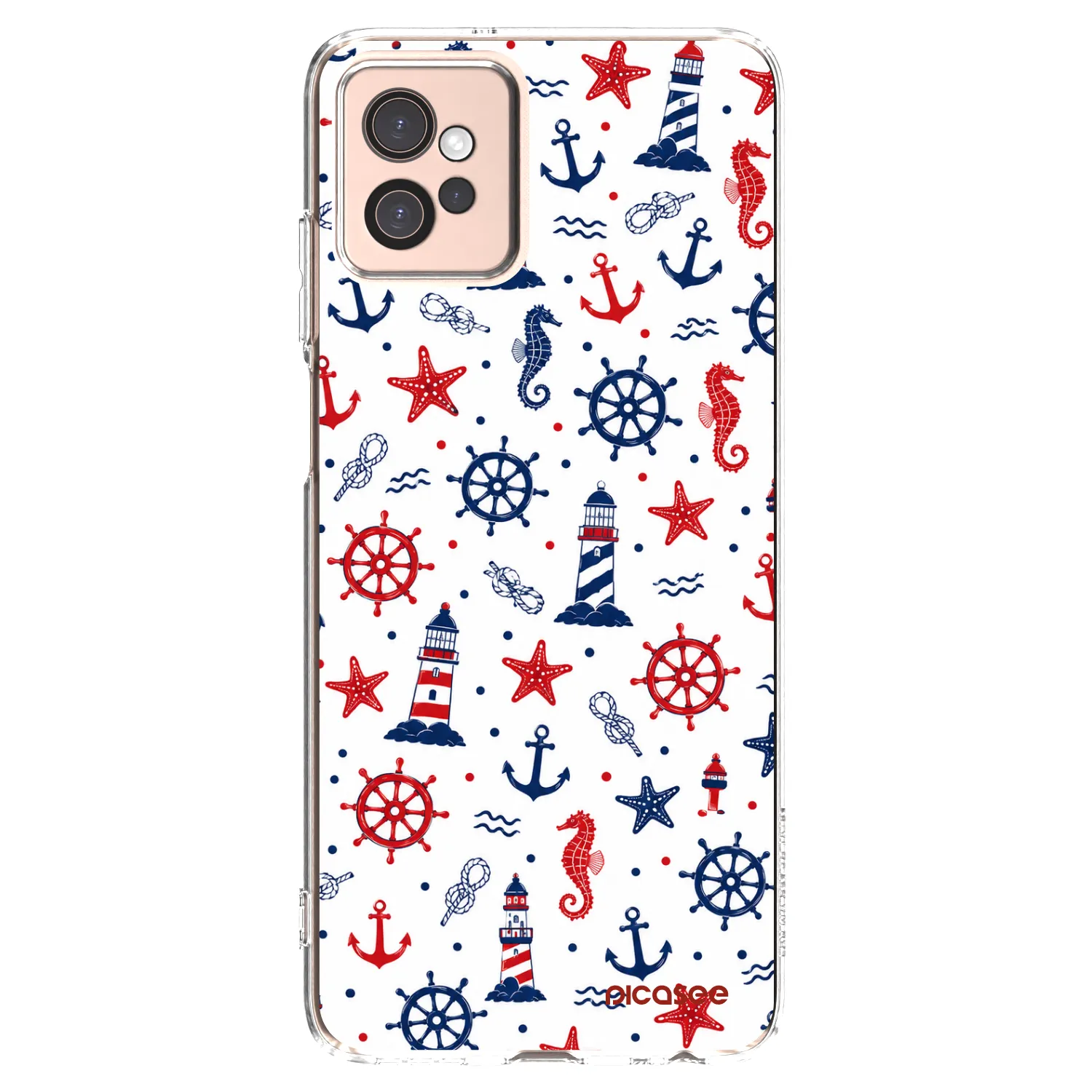 Picasee silikonski prozorni ovitek za Motorola Moto G32 - Sailor Vibes