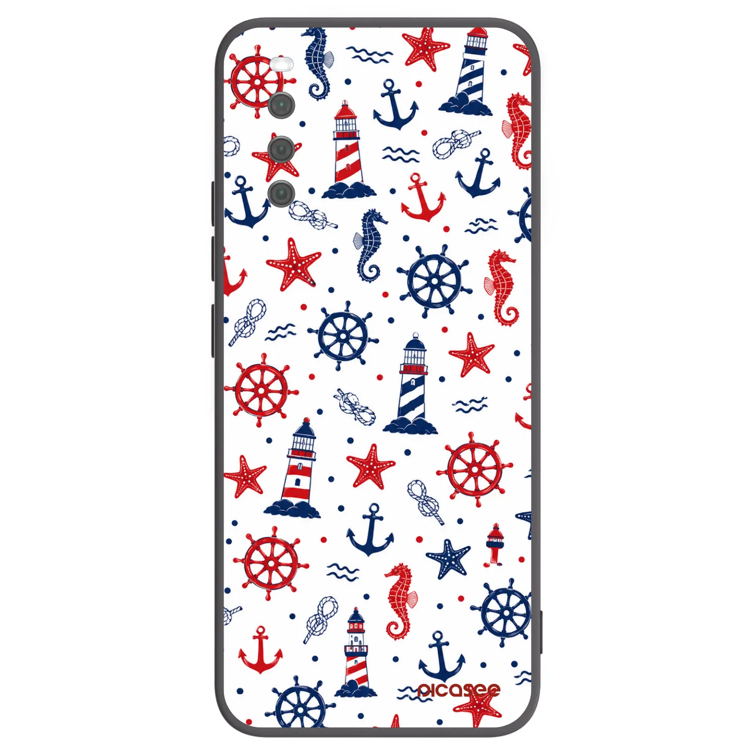 Picasee silikonski črni ovitek za Sony Xperia 10 III - Sailor Vibes
