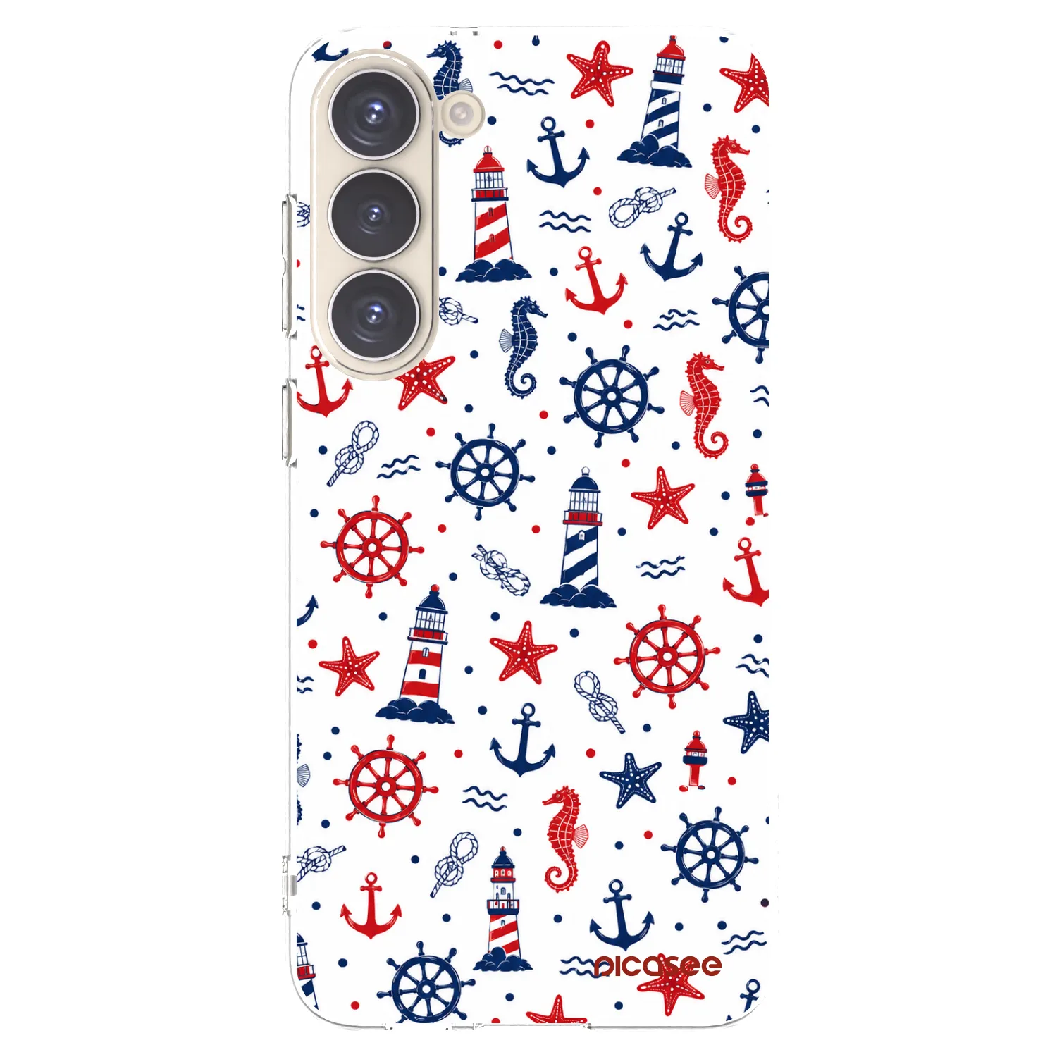 Picasee silikonski prozorni ovitek za Samsung Galaxy S23+ 5G - Sailor Vibes