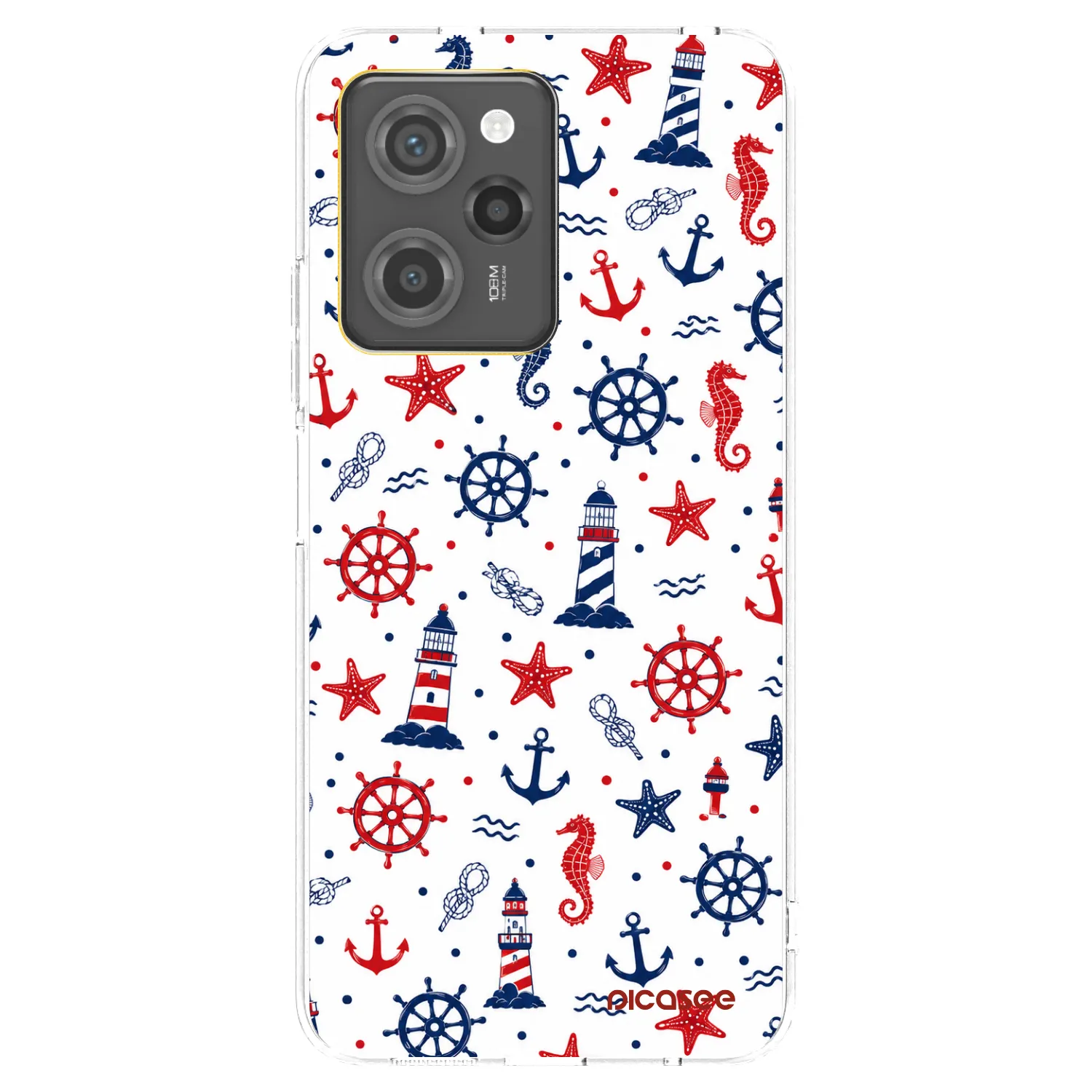 Picasee silikonski črni ovitek za Xiaomi Poco X5 Pro - Sailor Vibes