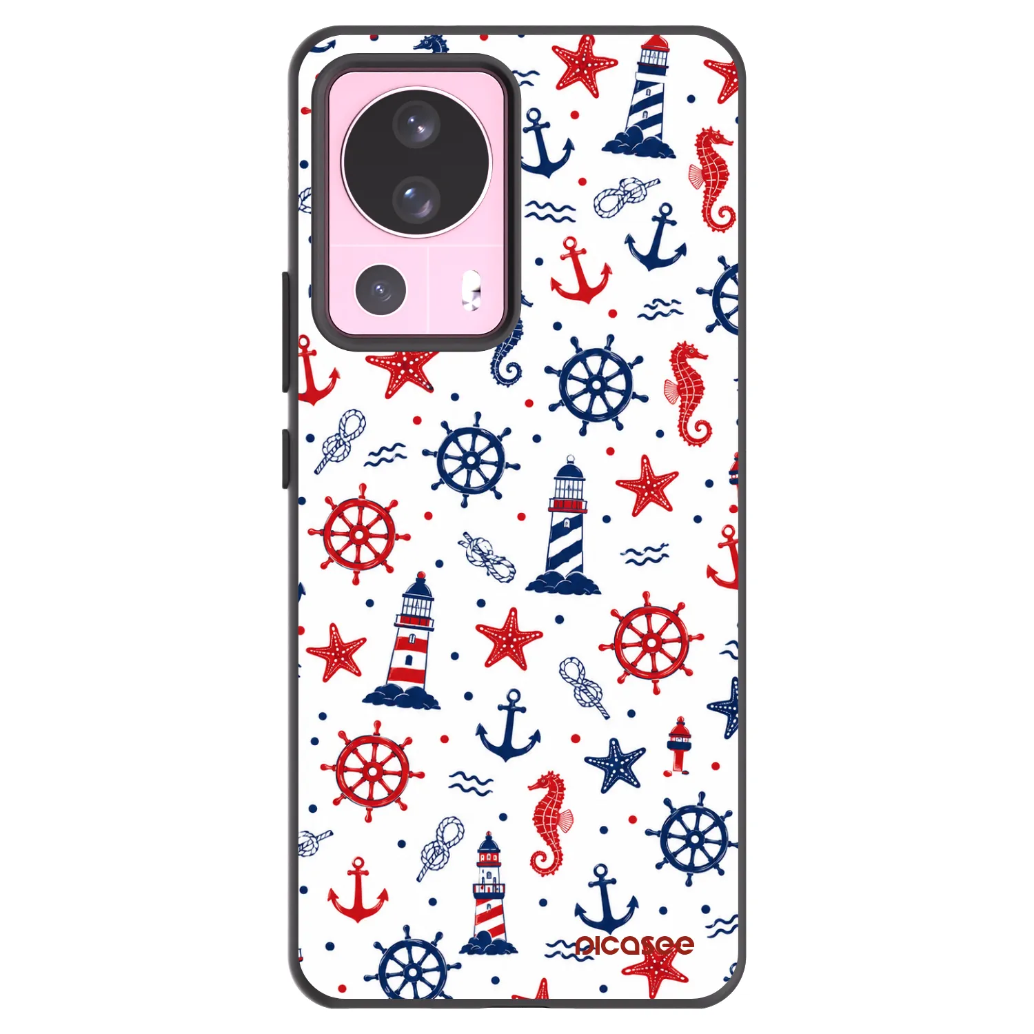 Picasee silikonski črni ovitek za Xiaomi 13 Lite - Sailor Vibes