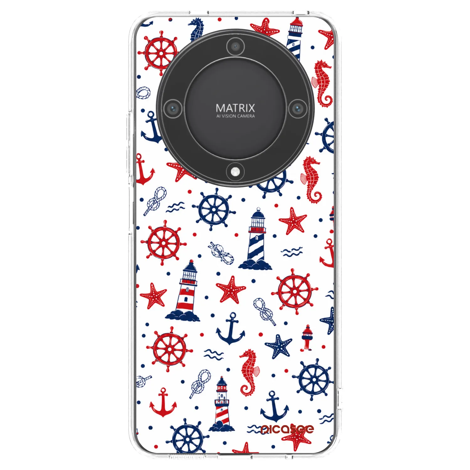 Picasee silikonski prozorni ovitek za Honor Magic5 Lite 5G - Sailor Vibes