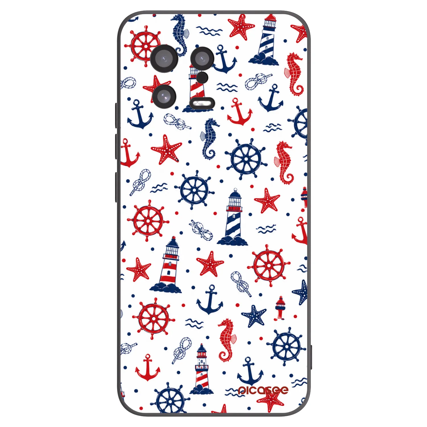 Picasee silikonski črni ovitek za Xiaomi 13 - Sailor Vibes