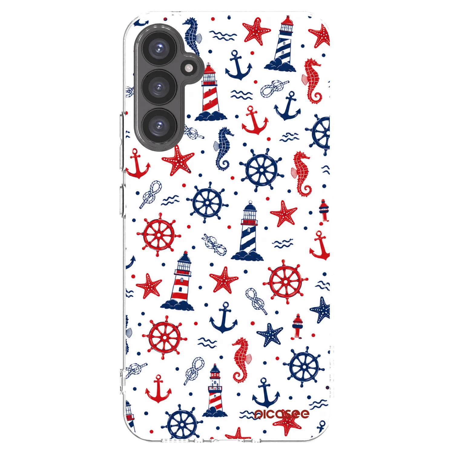 Picasee silikonski prozorni ovitek za Samsung Galaxy A34 5G A346B - Sailor Vibes