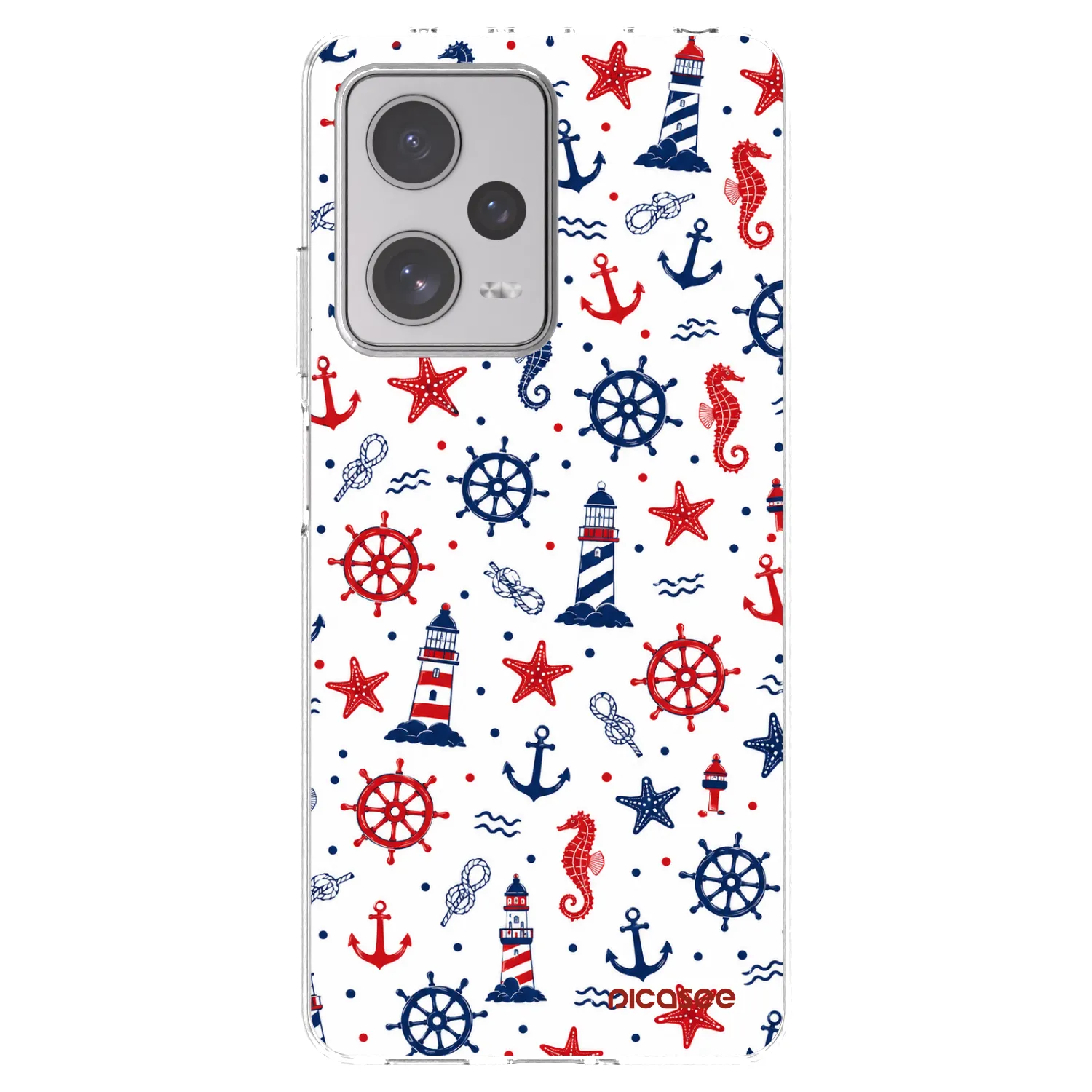 Picasee silikonski prozorni ovitek za Xiaomi Redmi Note 12 Pro+ 5G - Sailor Vibes