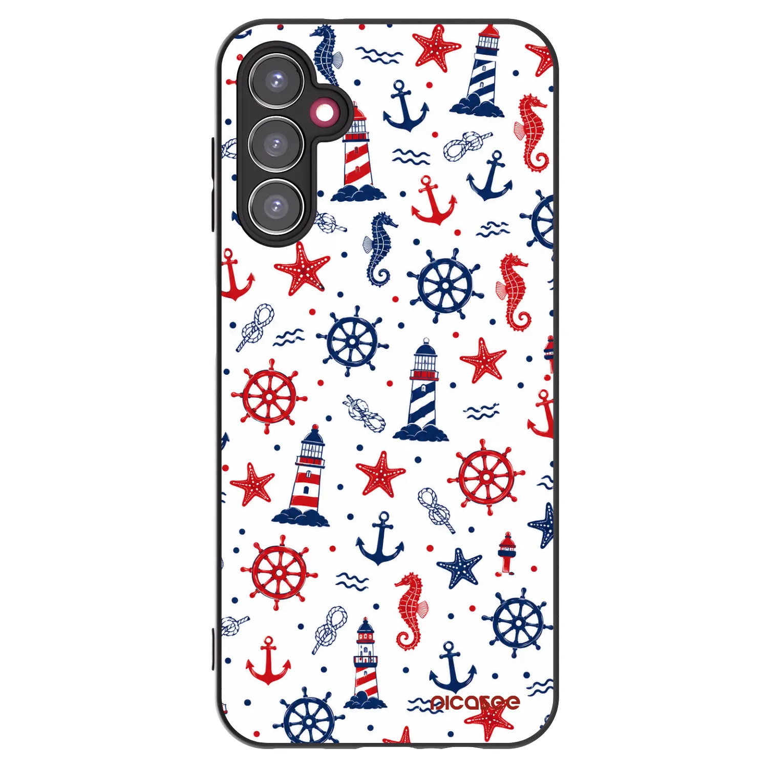 Picasee silikonski črni ovitek za Samsung Galaxy A14 5G A146P - Sailor Vibes